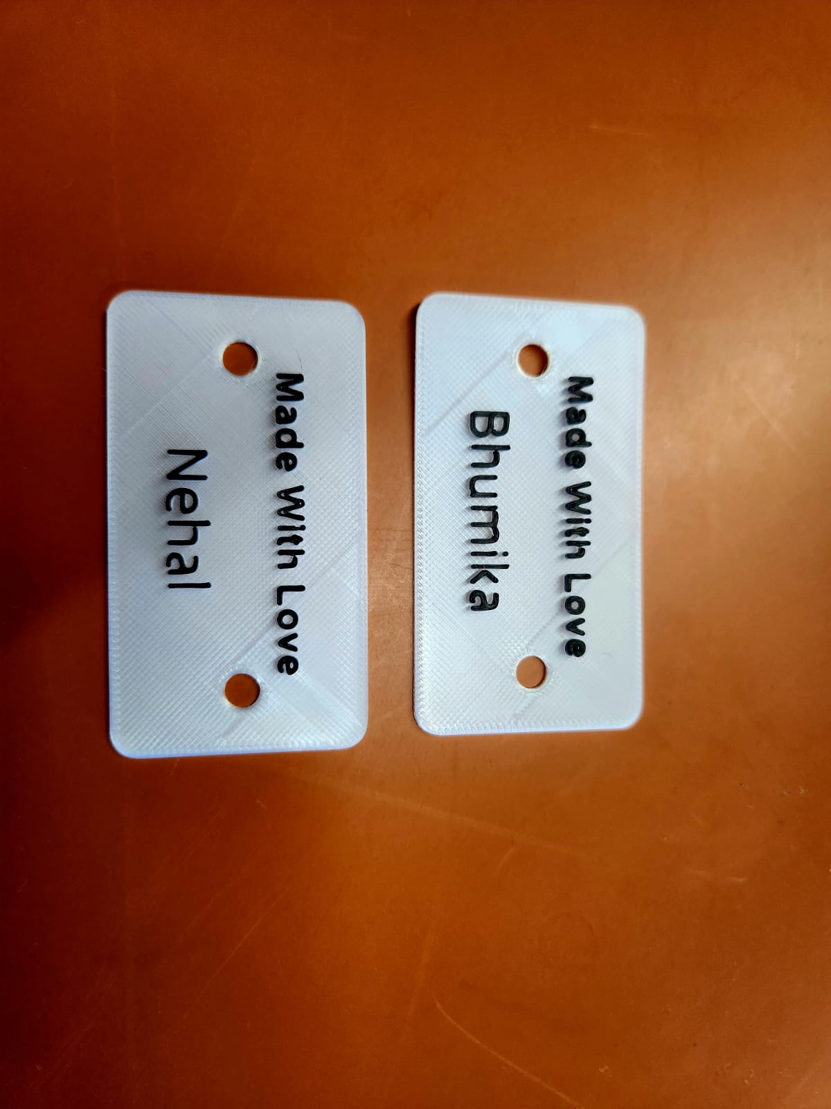 Marbella Wave Planter Set with Custom Message Tags