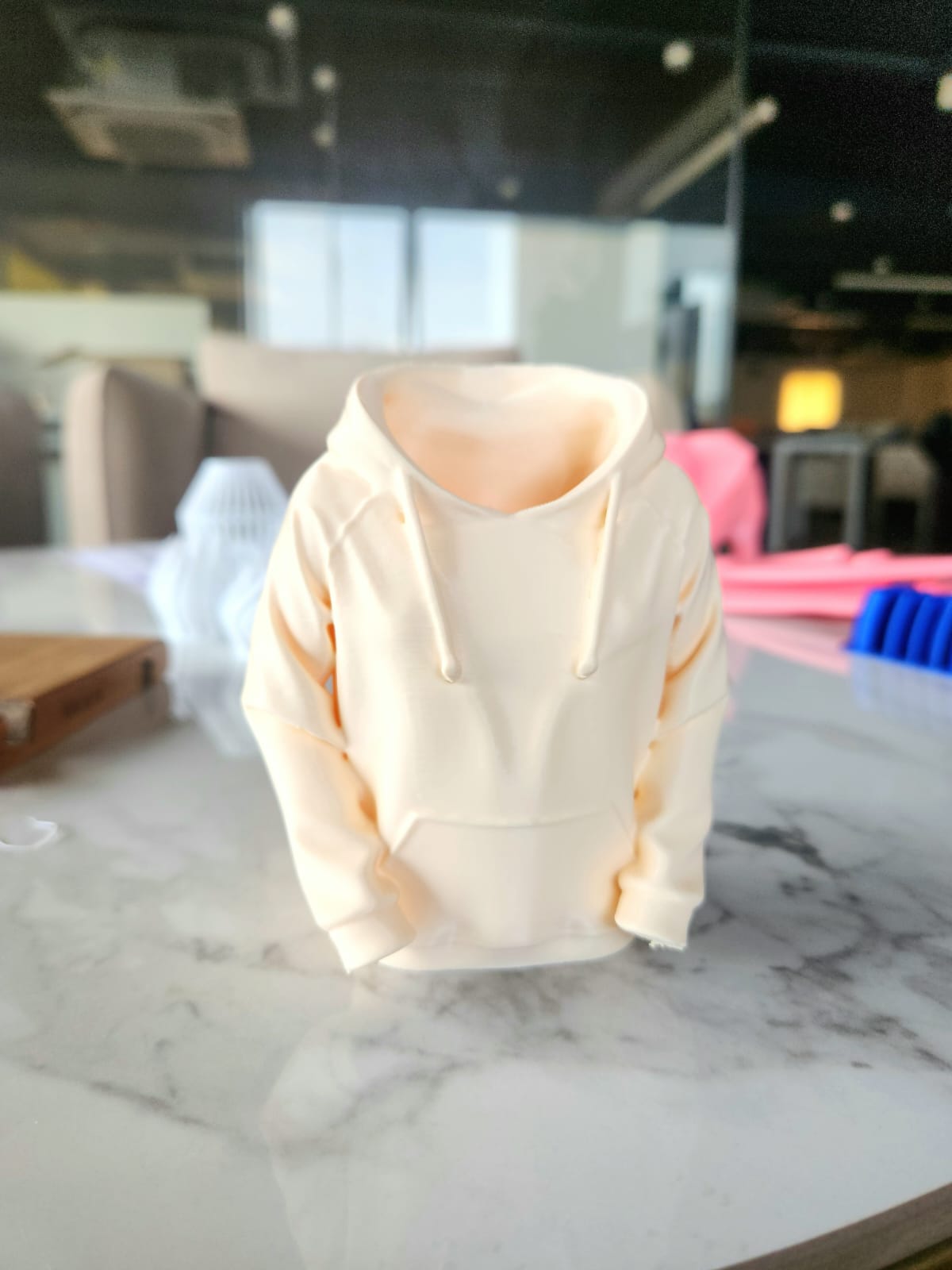 3D Printed Hoodie Pen Stand – Quirky Desk Organizer
