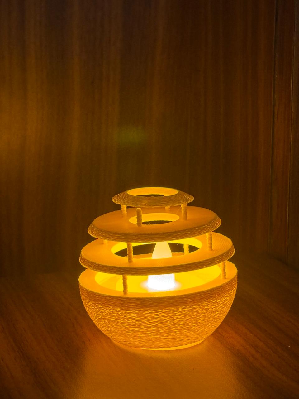EarthGlow Tealight Diyan – Pack of 6