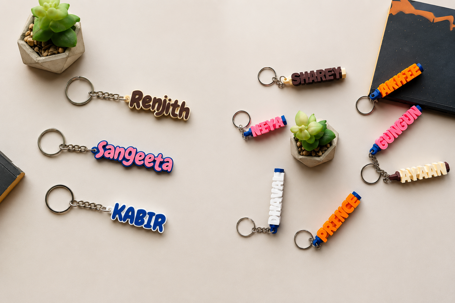 Combo Pack of Keychains