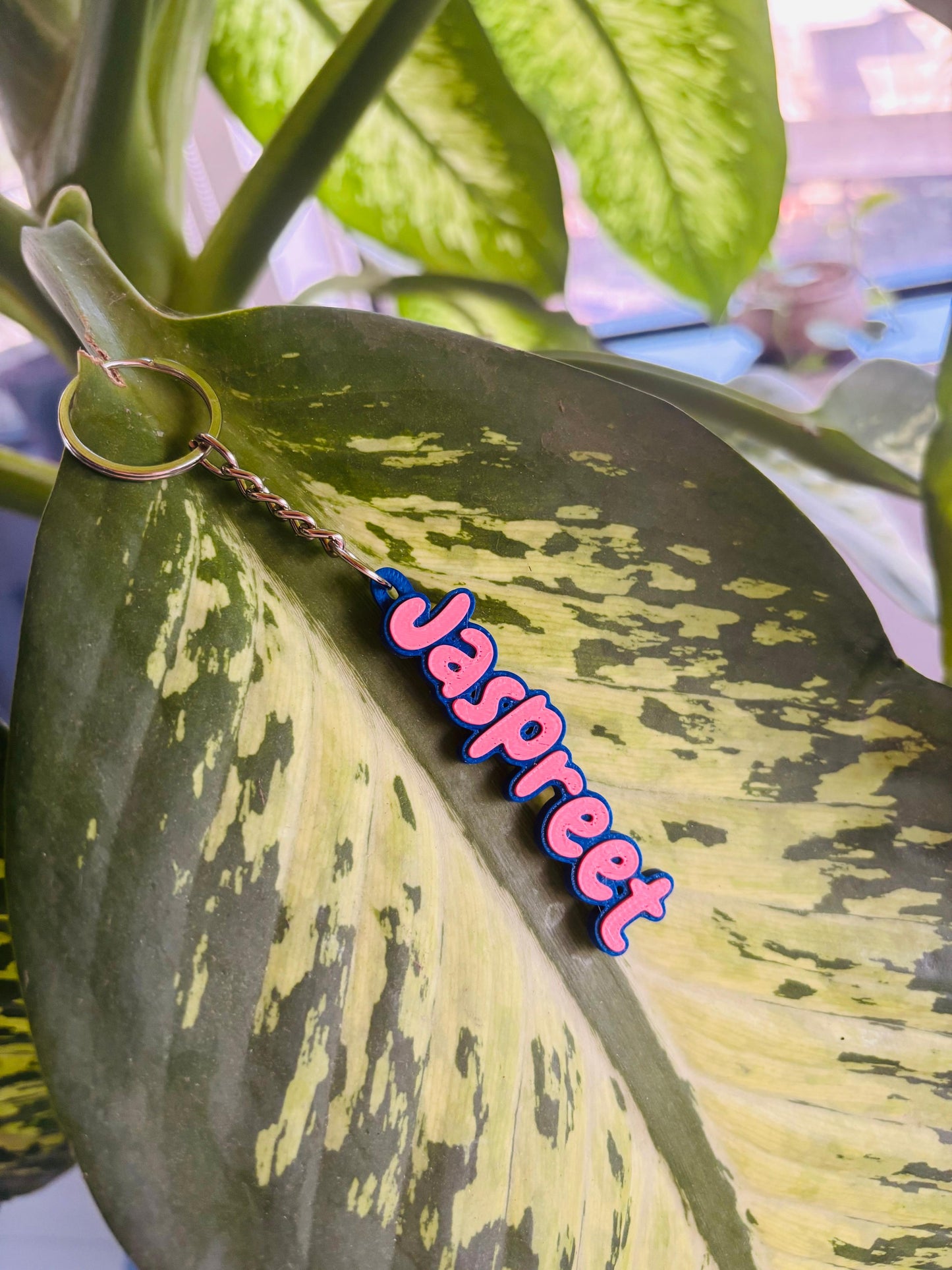 Custom Name Keychain / Bag Tag