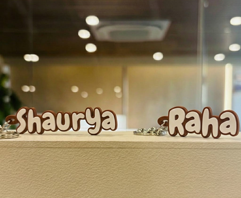 Custom Name Keychain / Bag Tag