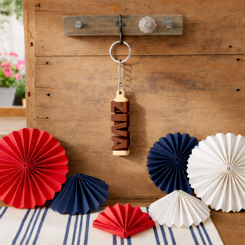 Custom Fidget Keychain / Bag Tag