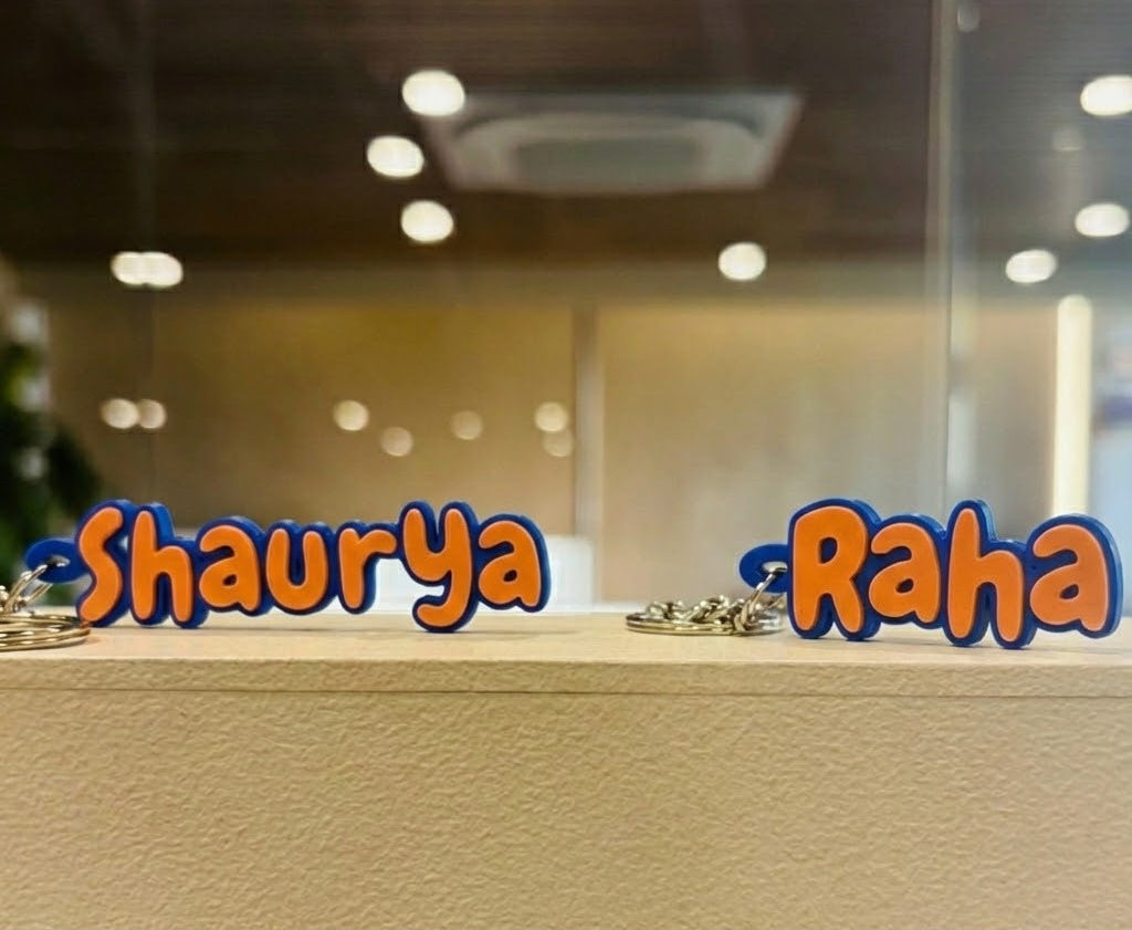 Custom Name Keychain / Bag Tag