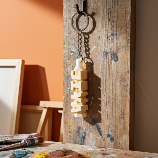 Custom Fidget Keychain / Bag Tag