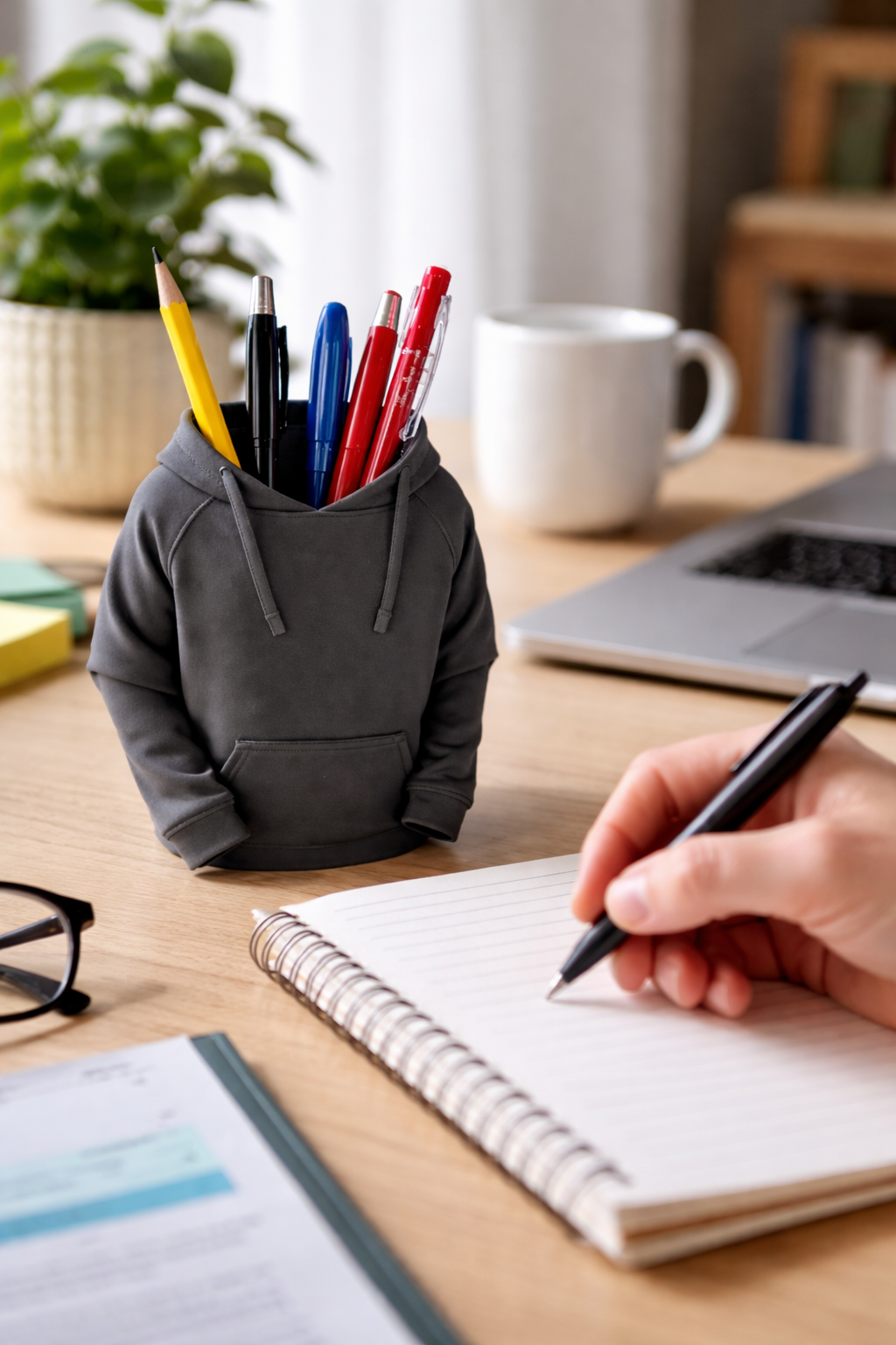 Hoodie Pen Stand