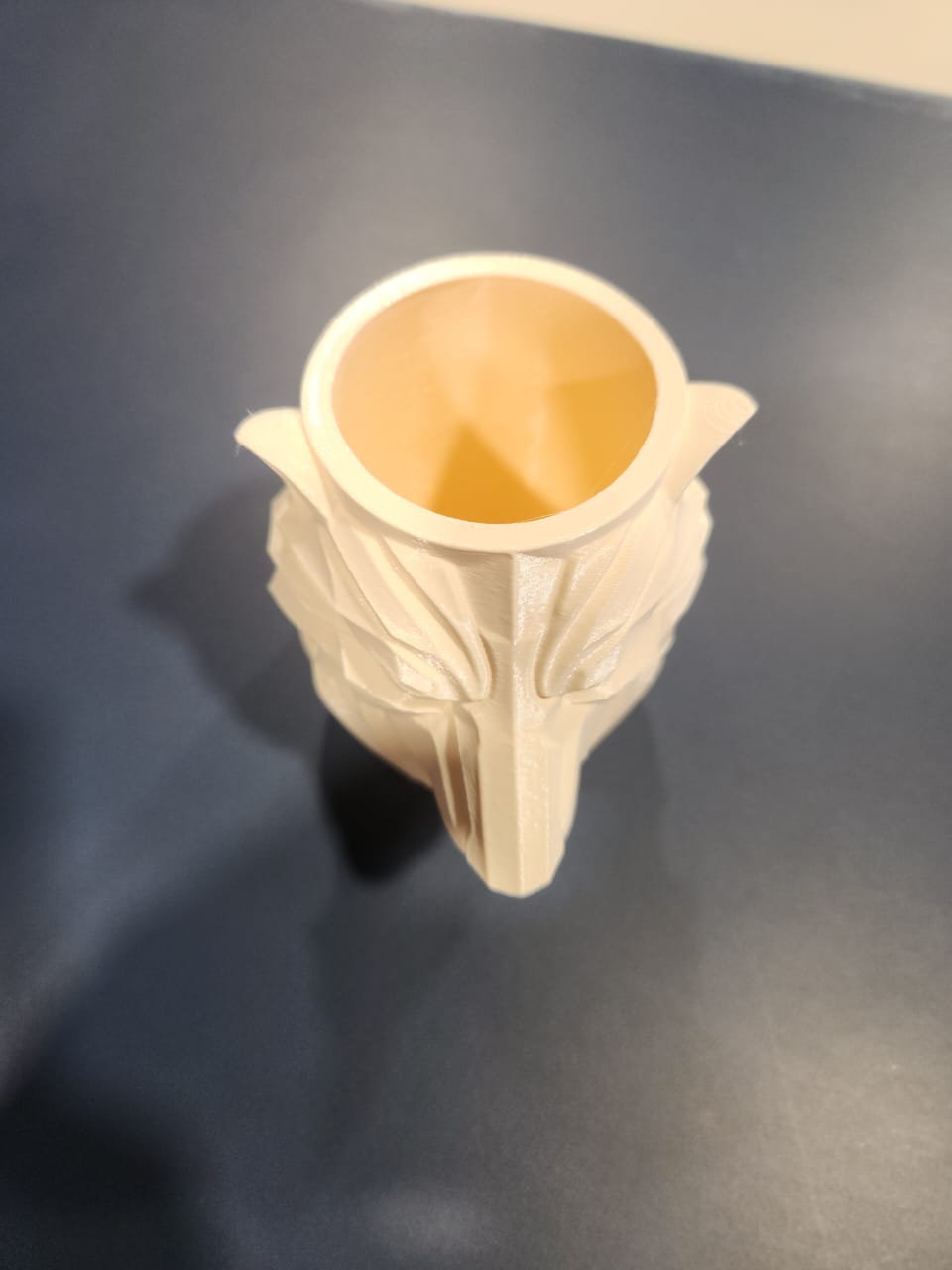 3D Printed Bear Pot – Modern Animal Planter for Desk & Home Decor