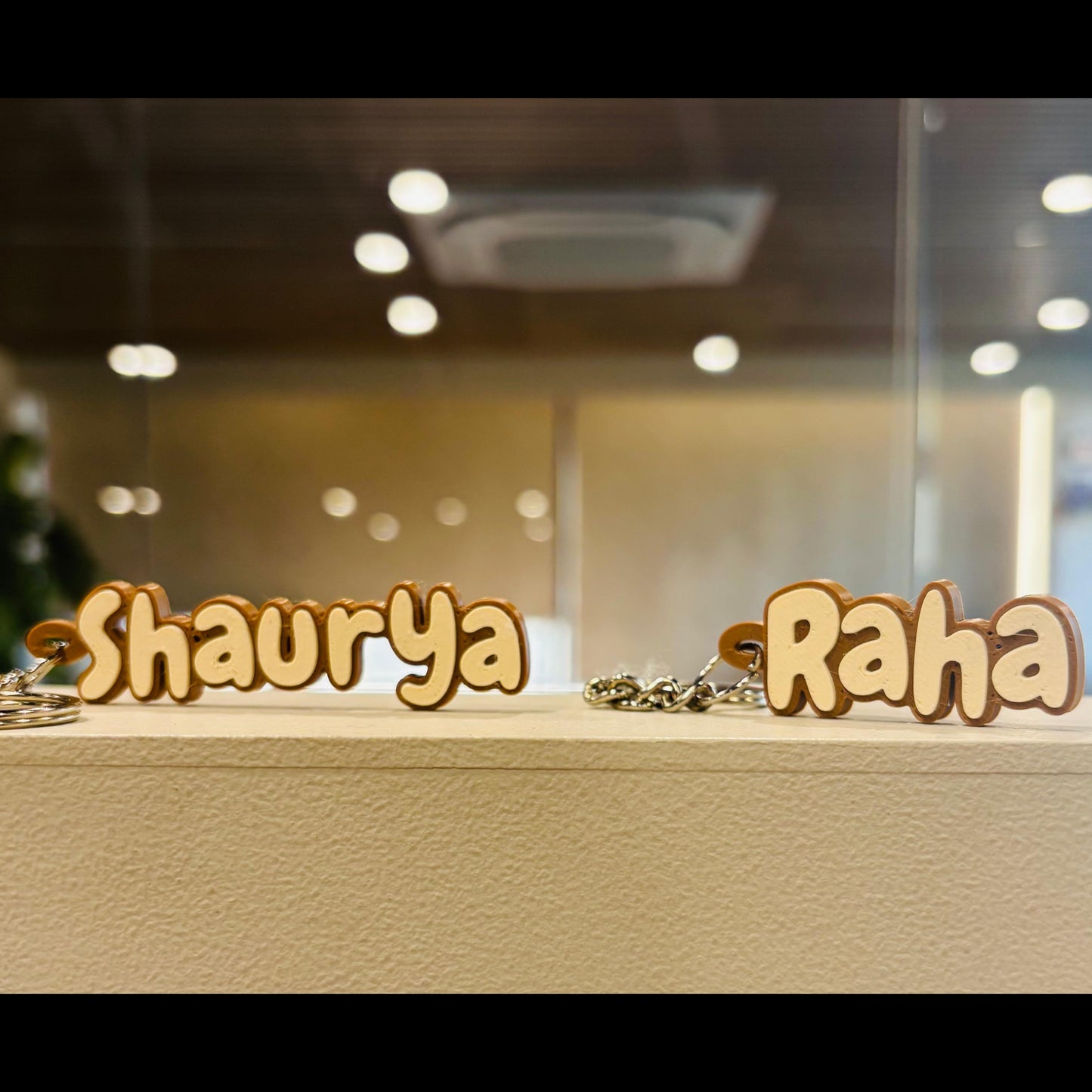 Custom Name Keychain / Bag Tag