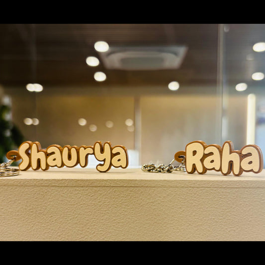 Custom Name Keychain / Bag Tag