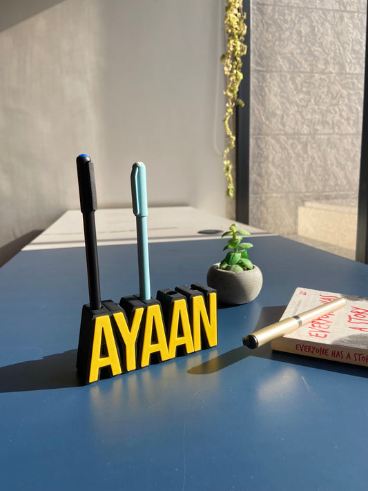 Custom Name - Desk Organiser