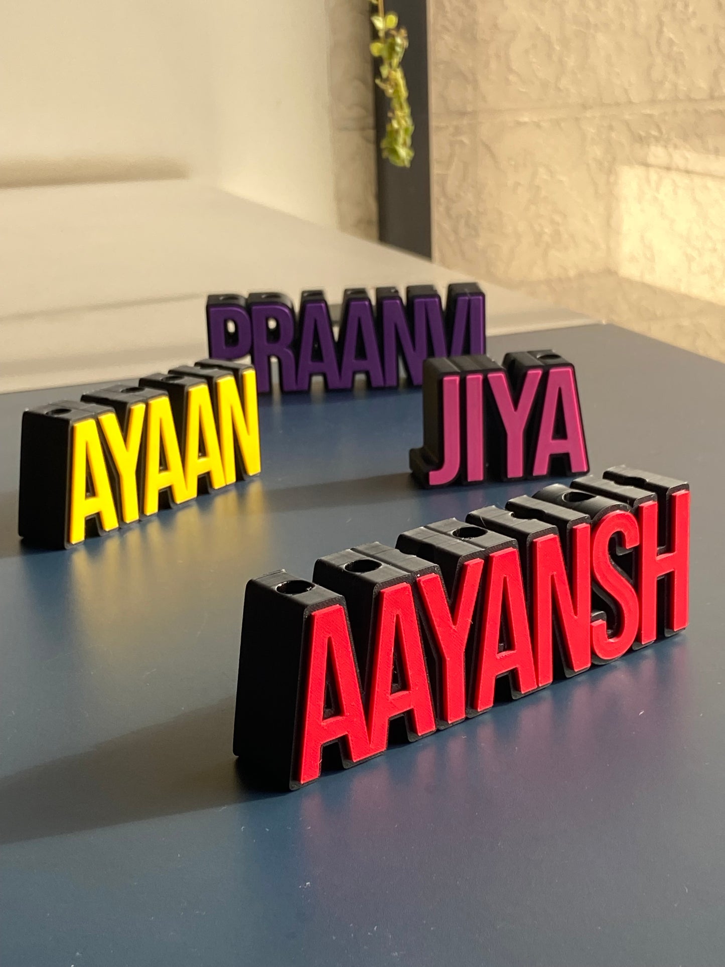 Custom Name - Desk Organiser