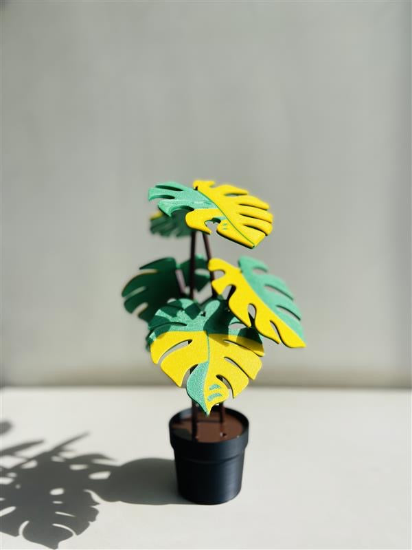 Tea Coaster Set with Stand - LeafTree