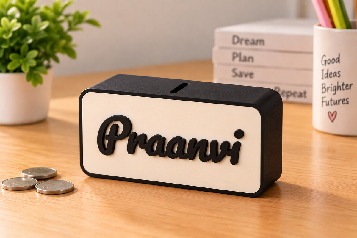 Personalised Custom Name Piggy Bank