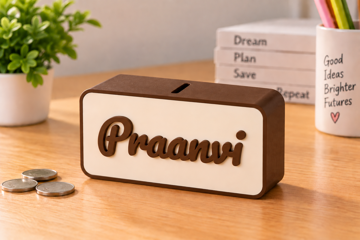 Personalised Custom Name Piggy Bank