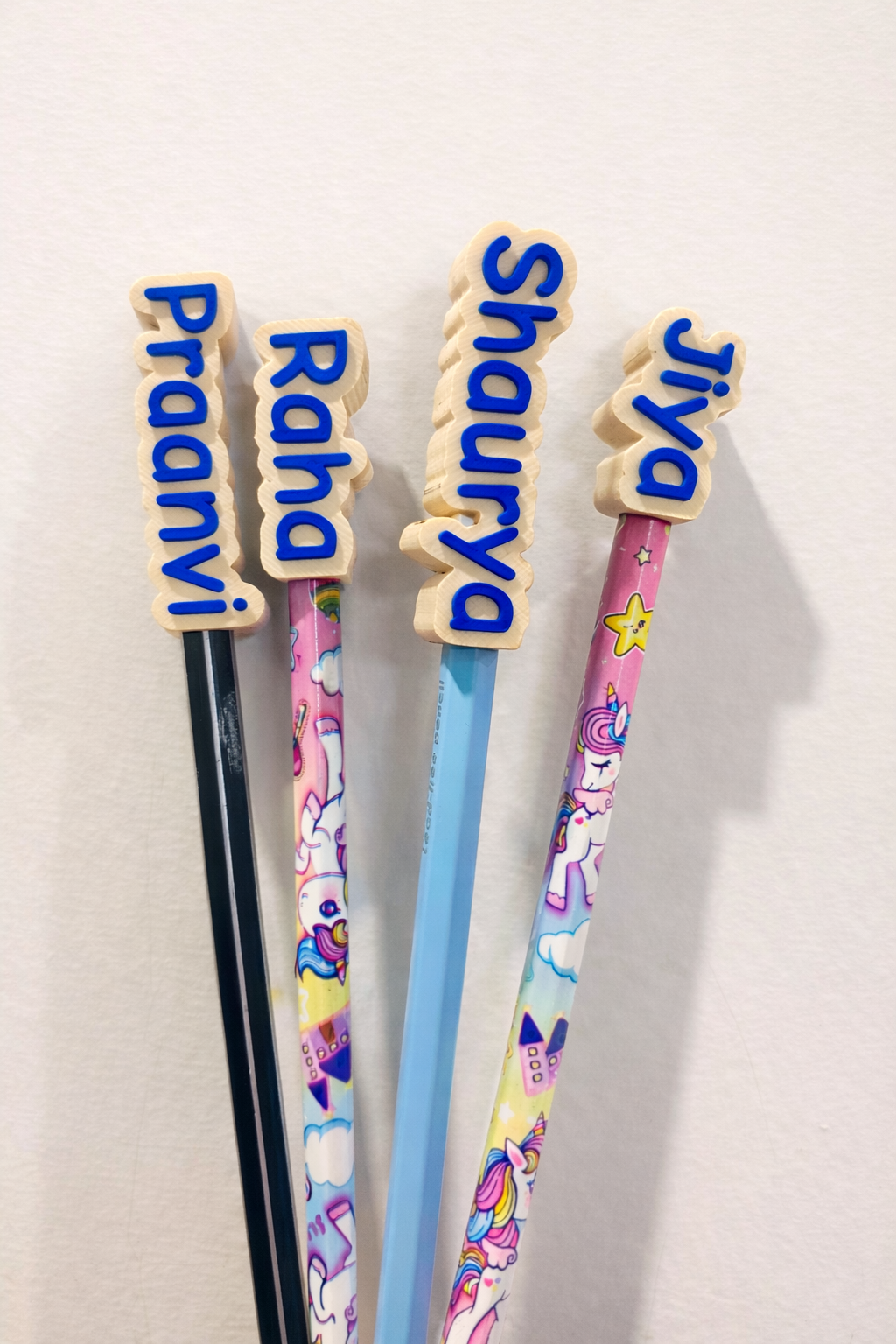 Custom Name Pencil Topper – Personalised 3D Printed Pencil Cap