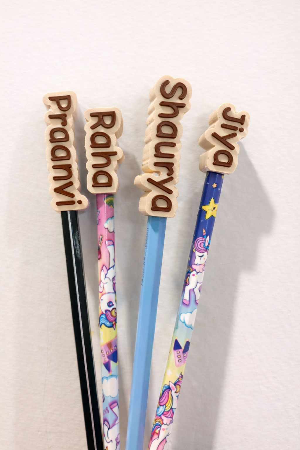 Custom Name Pencil Topper – Personalised 3D Printed Pencil Cap