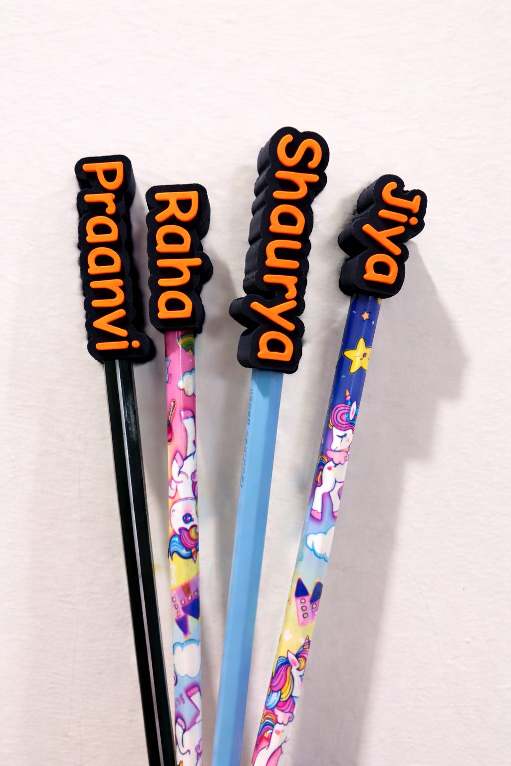 Custom Name Pencil Topper – Personalised 3D Printed Pencil Cap