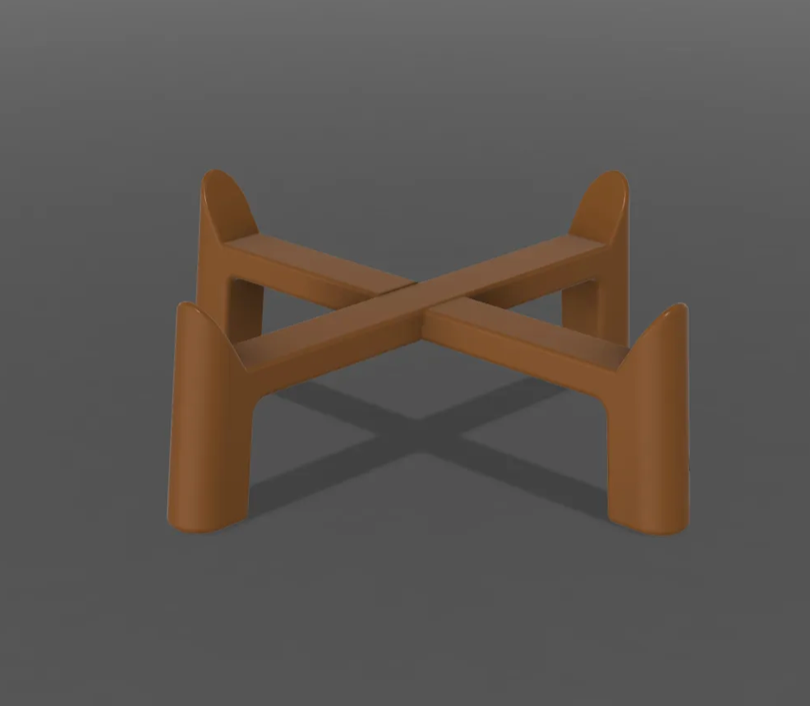 Geometric Gem Planter With a Stand