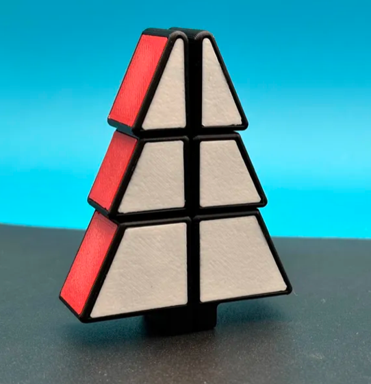 Christmas Tree Rubik’s Cube Toy