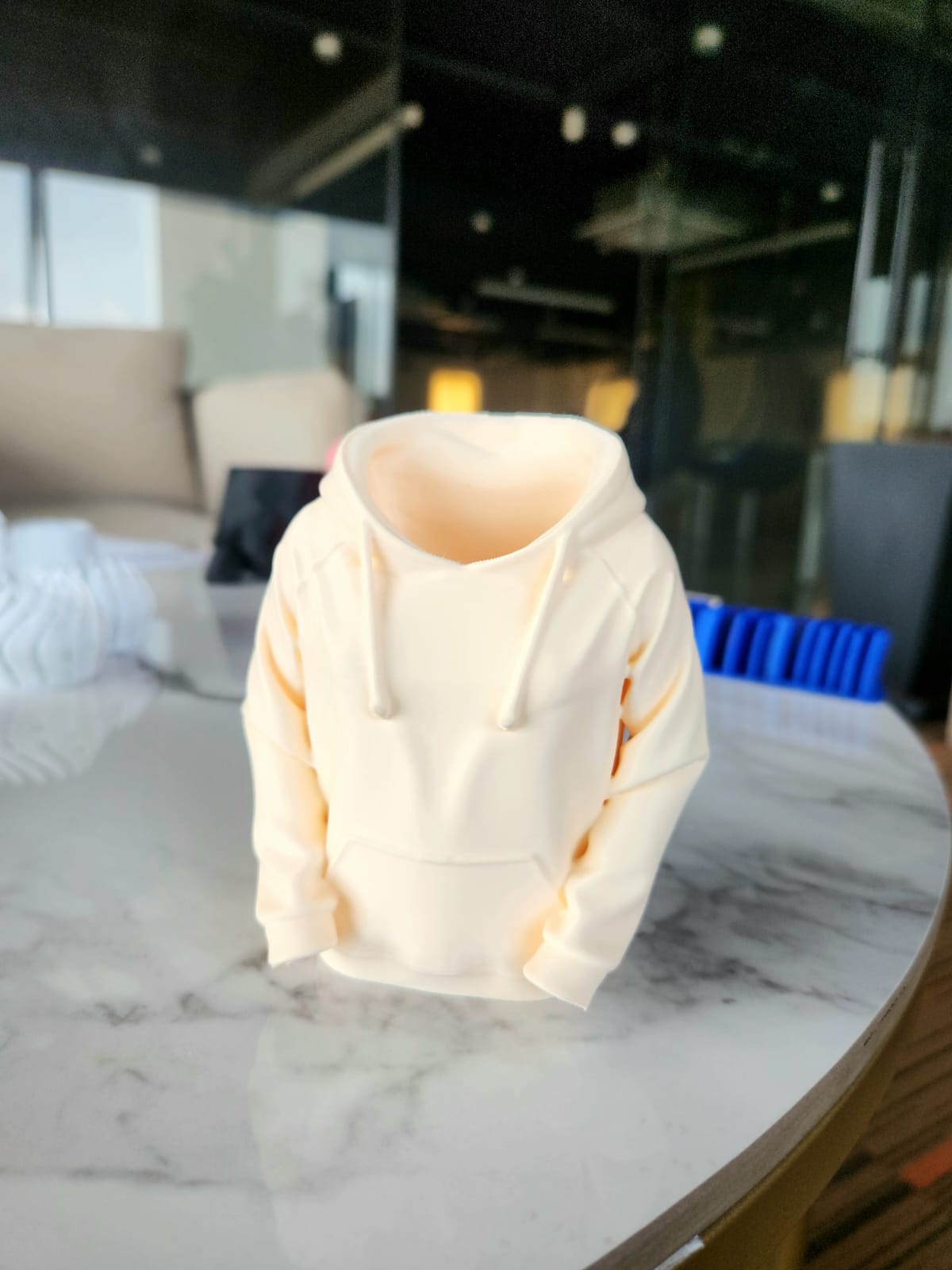 3D Printed Hoodie Pen Stand – Quirky Desk Organizer