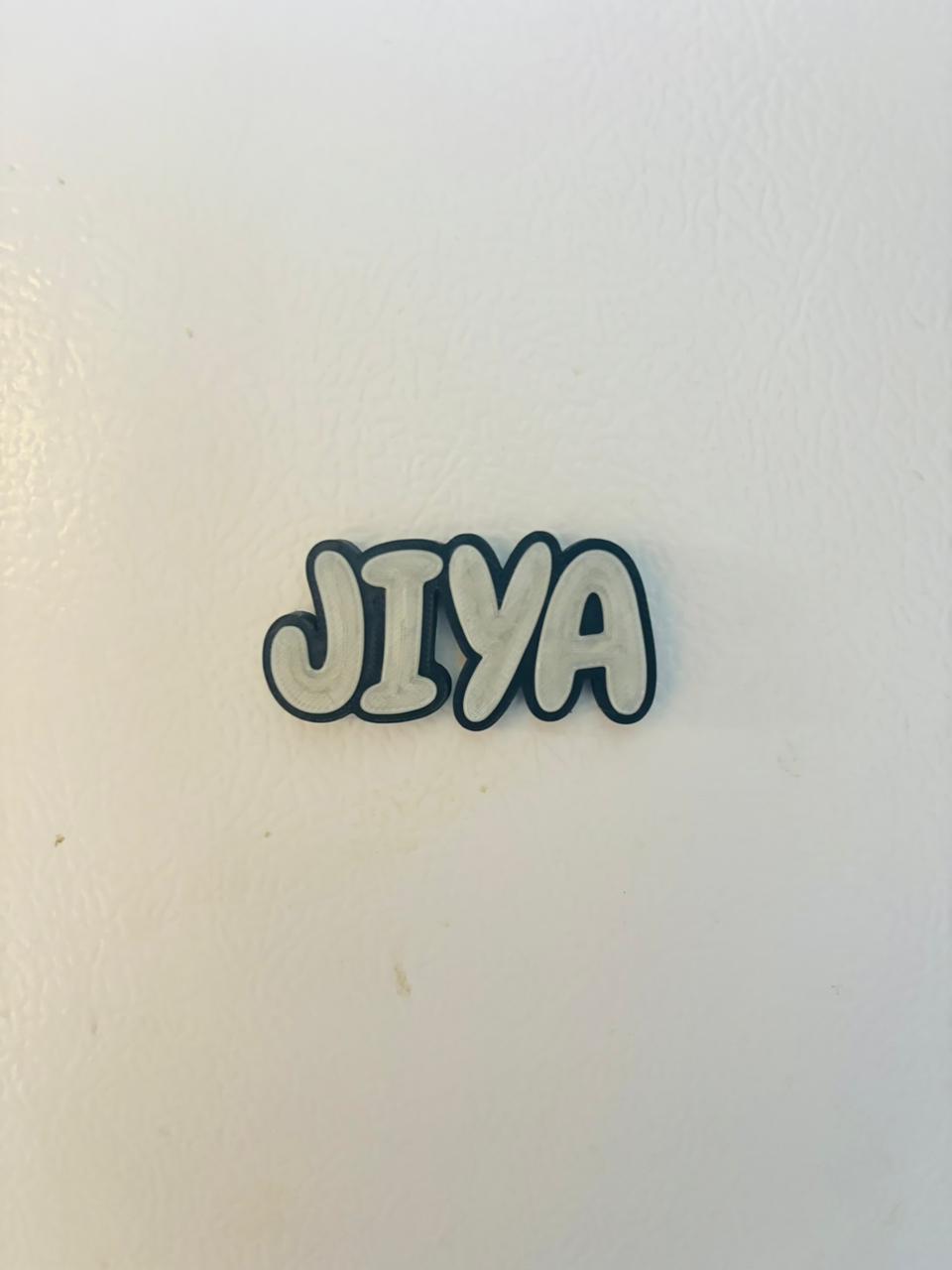 Glow in the Dark Custom Name Fridge Magnet