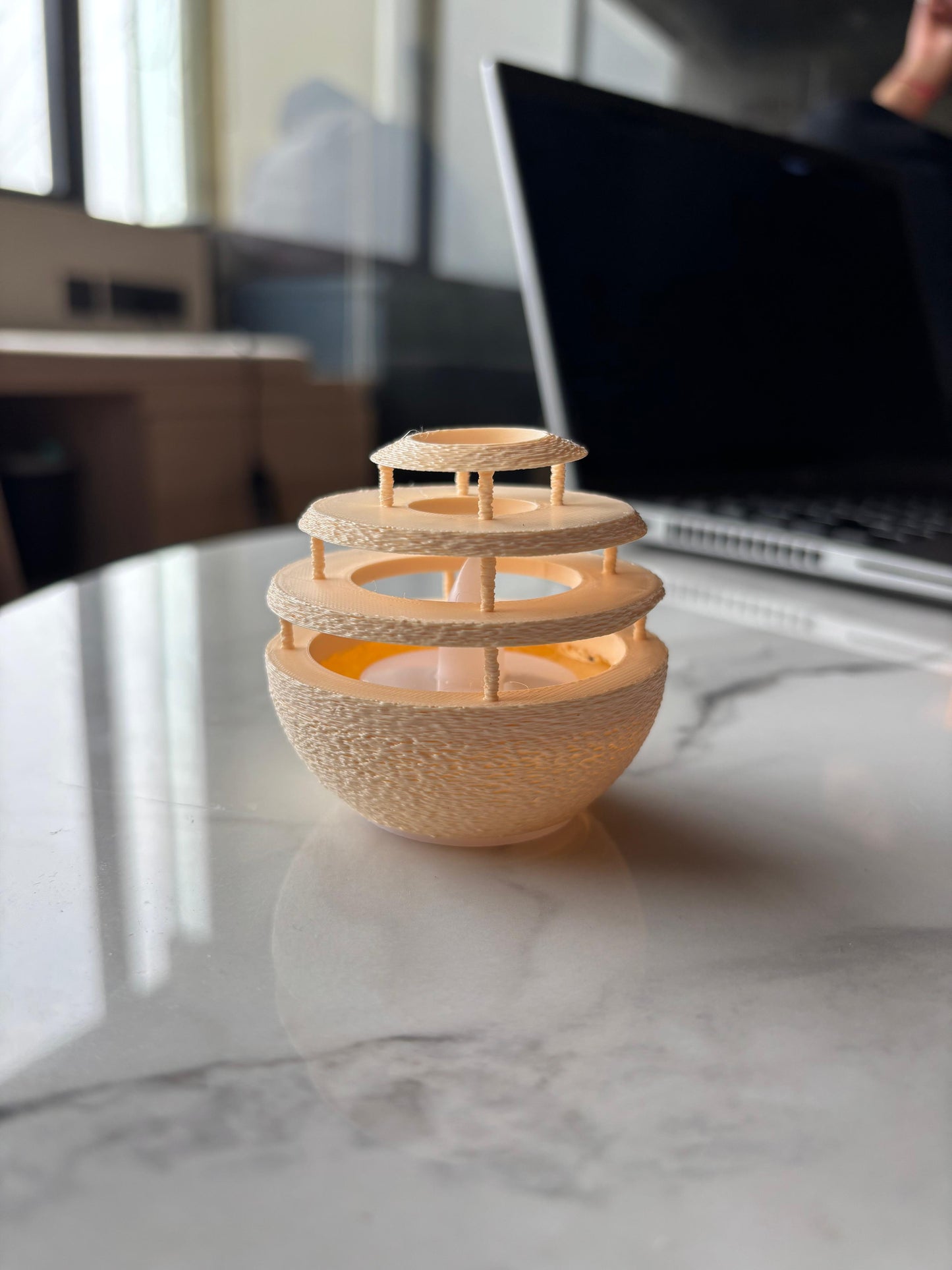 EarthGlow Tealight Diyan – Pack of 6