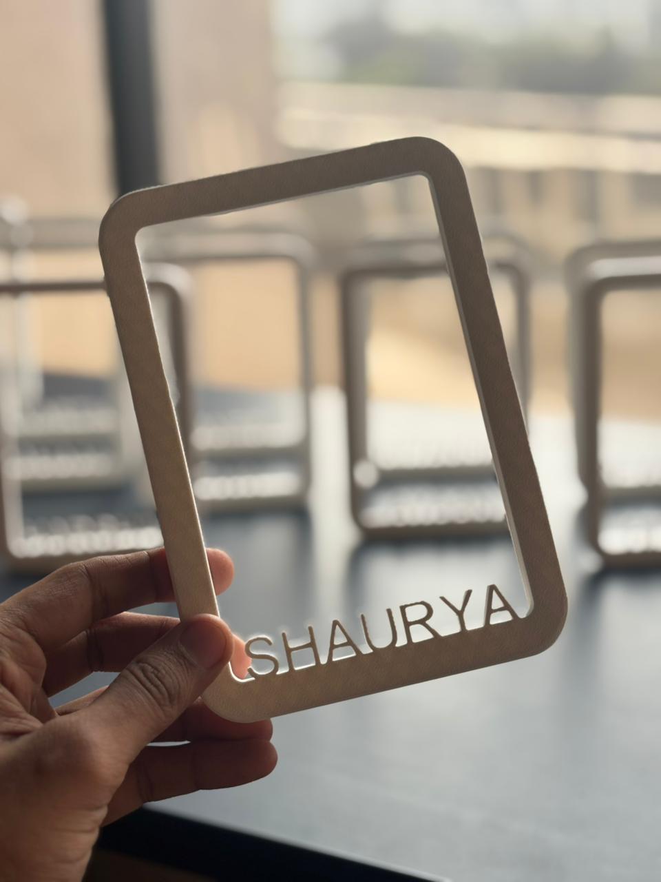 Custom Name Frame - Personalised Name