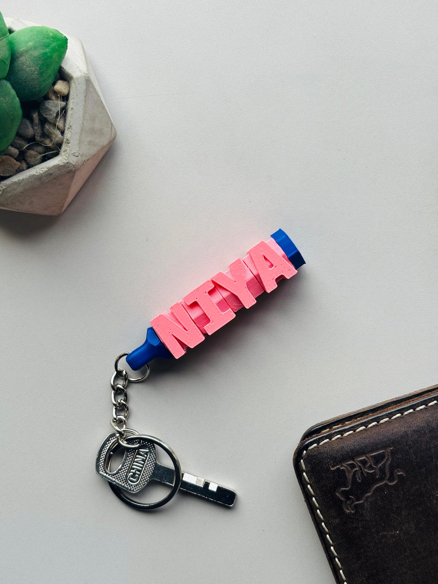 Custom Fidget Keychain / Bag Tag