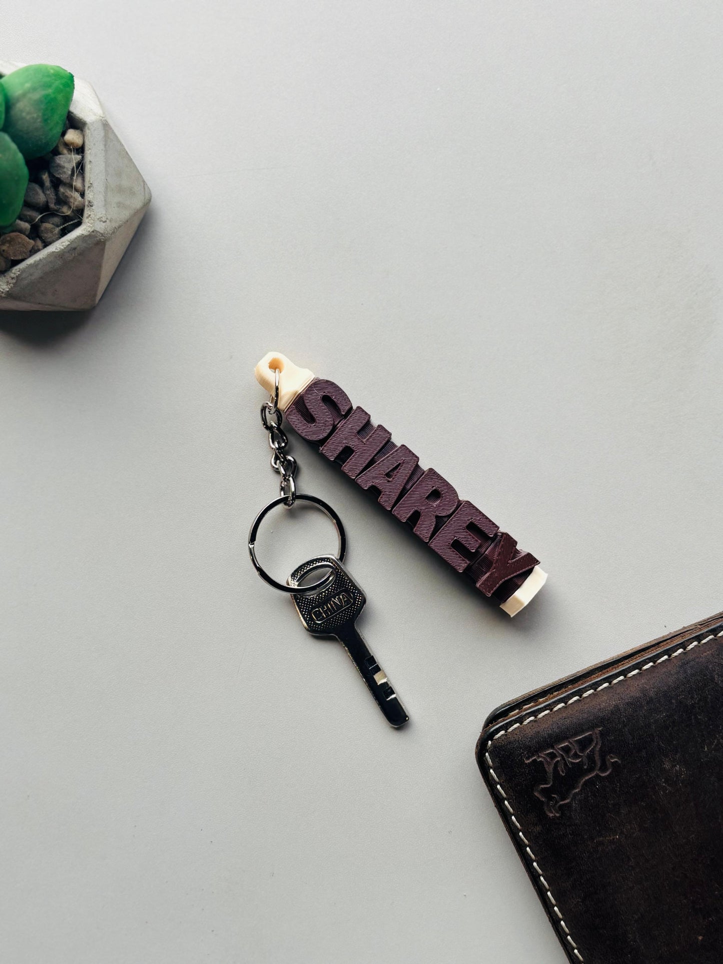 Custom Fidget Keychain / Bag Tag