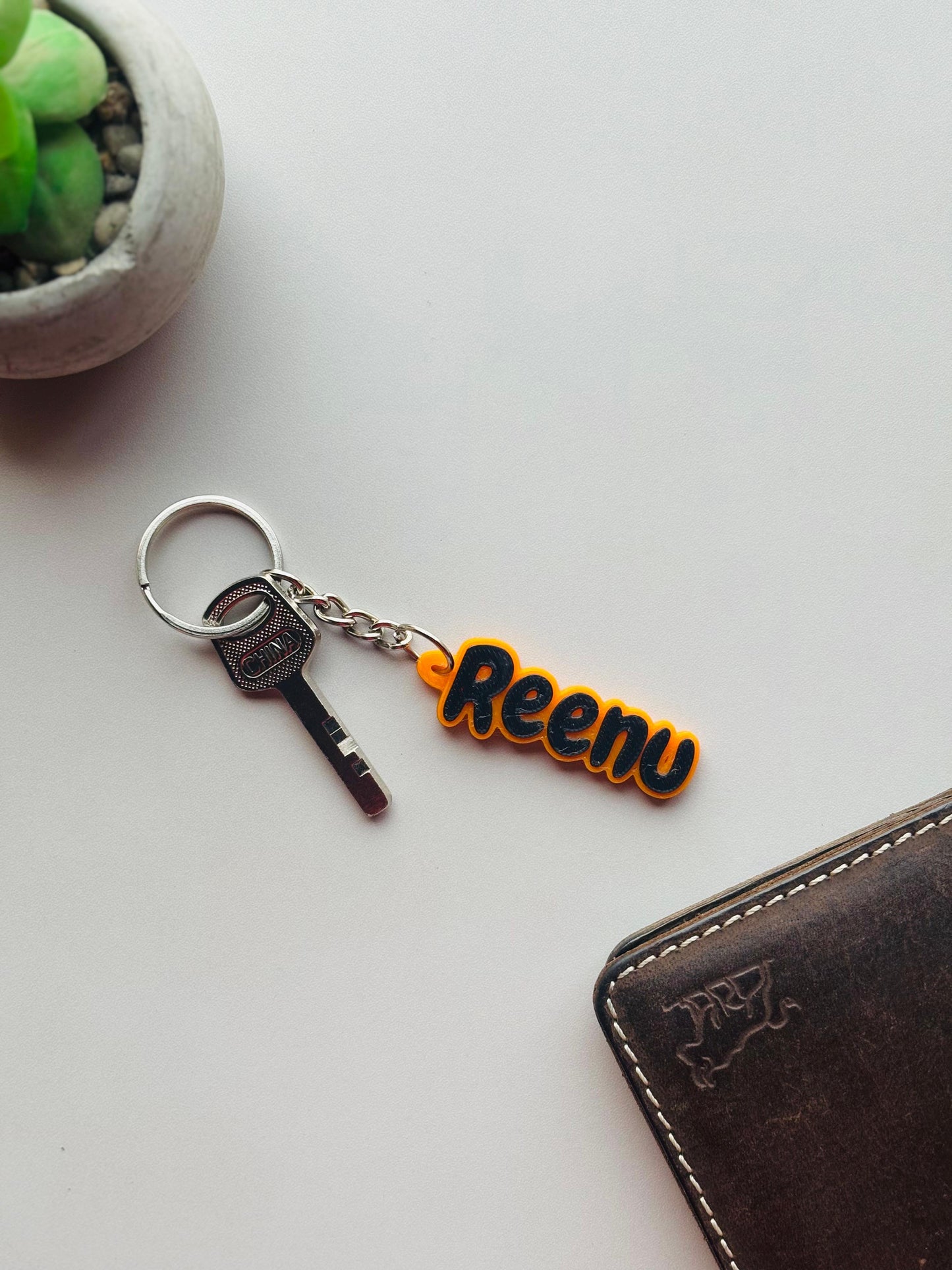 Custom Name Keychain / Bag Tag