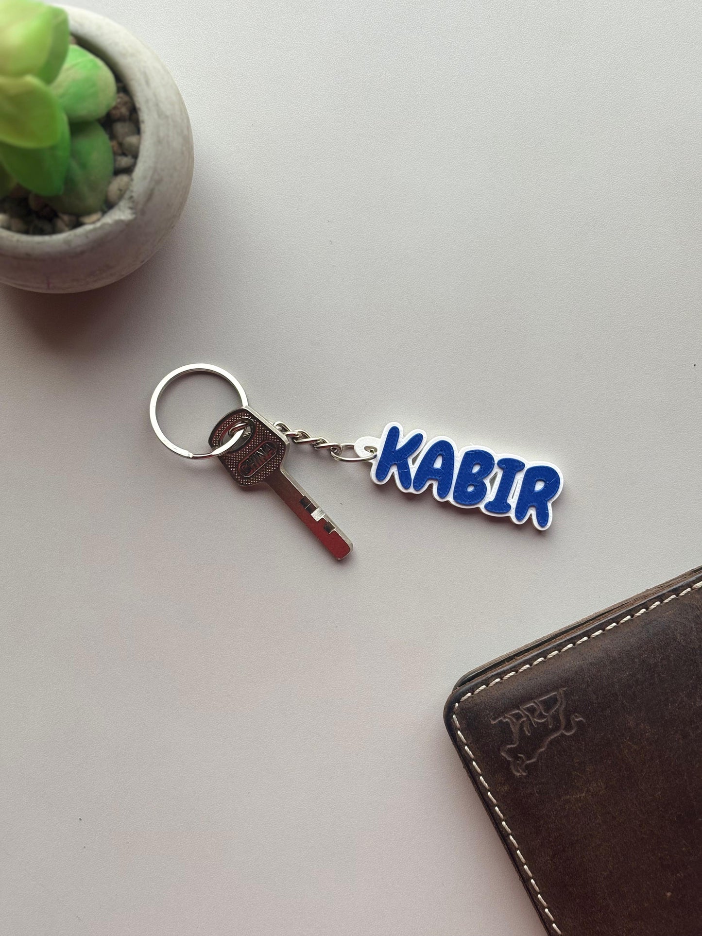 Custom Name Keychain / Bag Tag