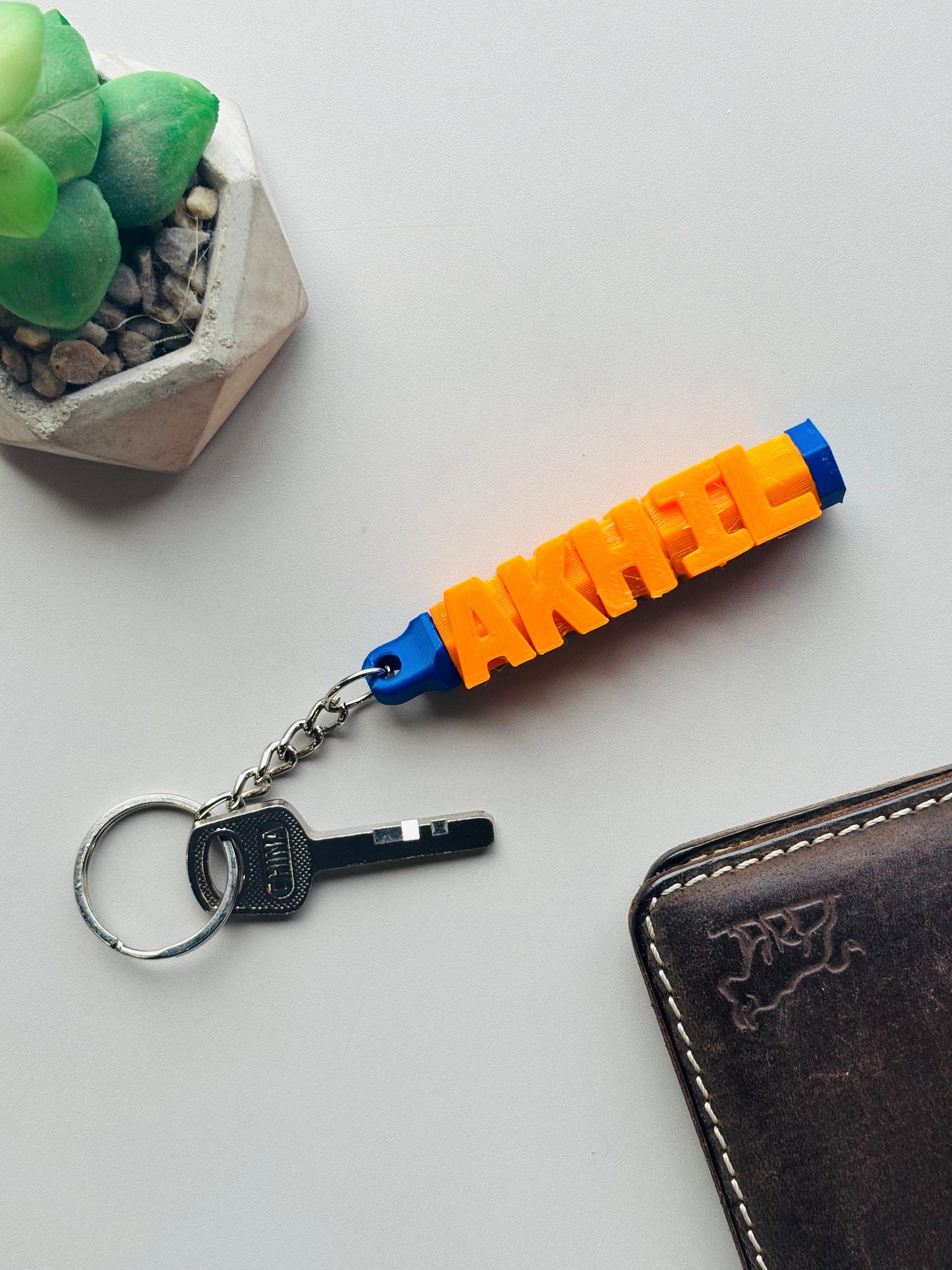 Custom Fidget Keychain / Bag Tag