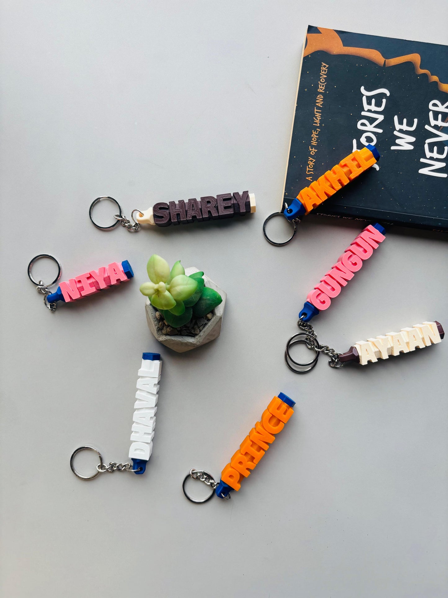 Custom Fidget Keychain / Bag Tag