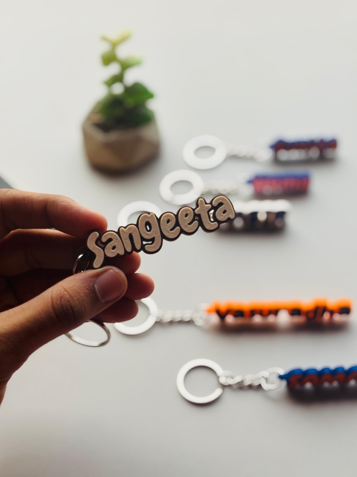 Custom Name Keychain / Bag Tag