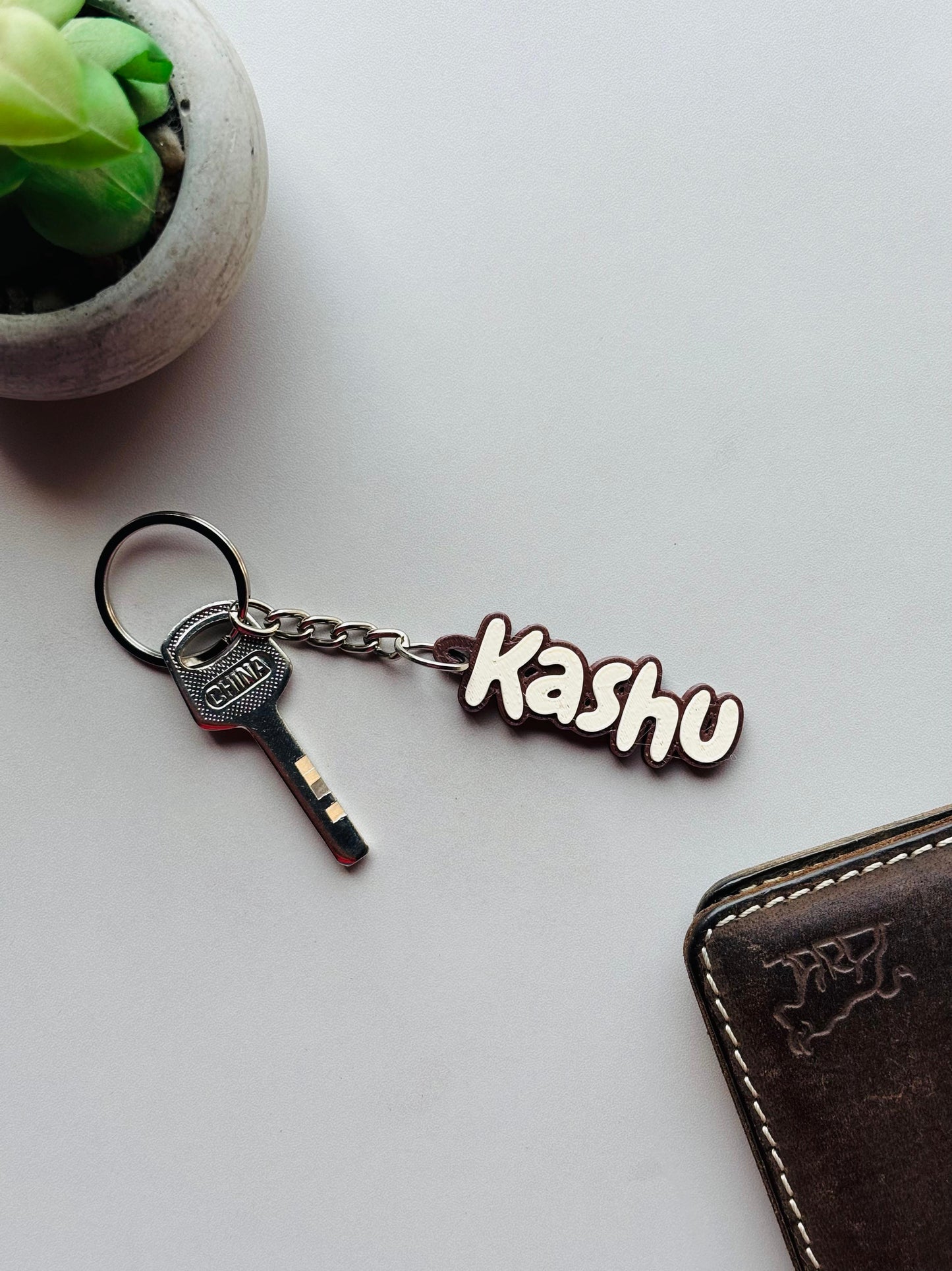 Custom Name Keychain / Bag Tag