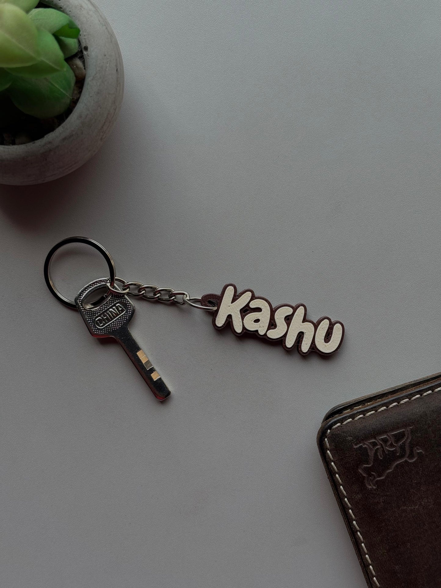 Custom Name Keychain / Bag Tag