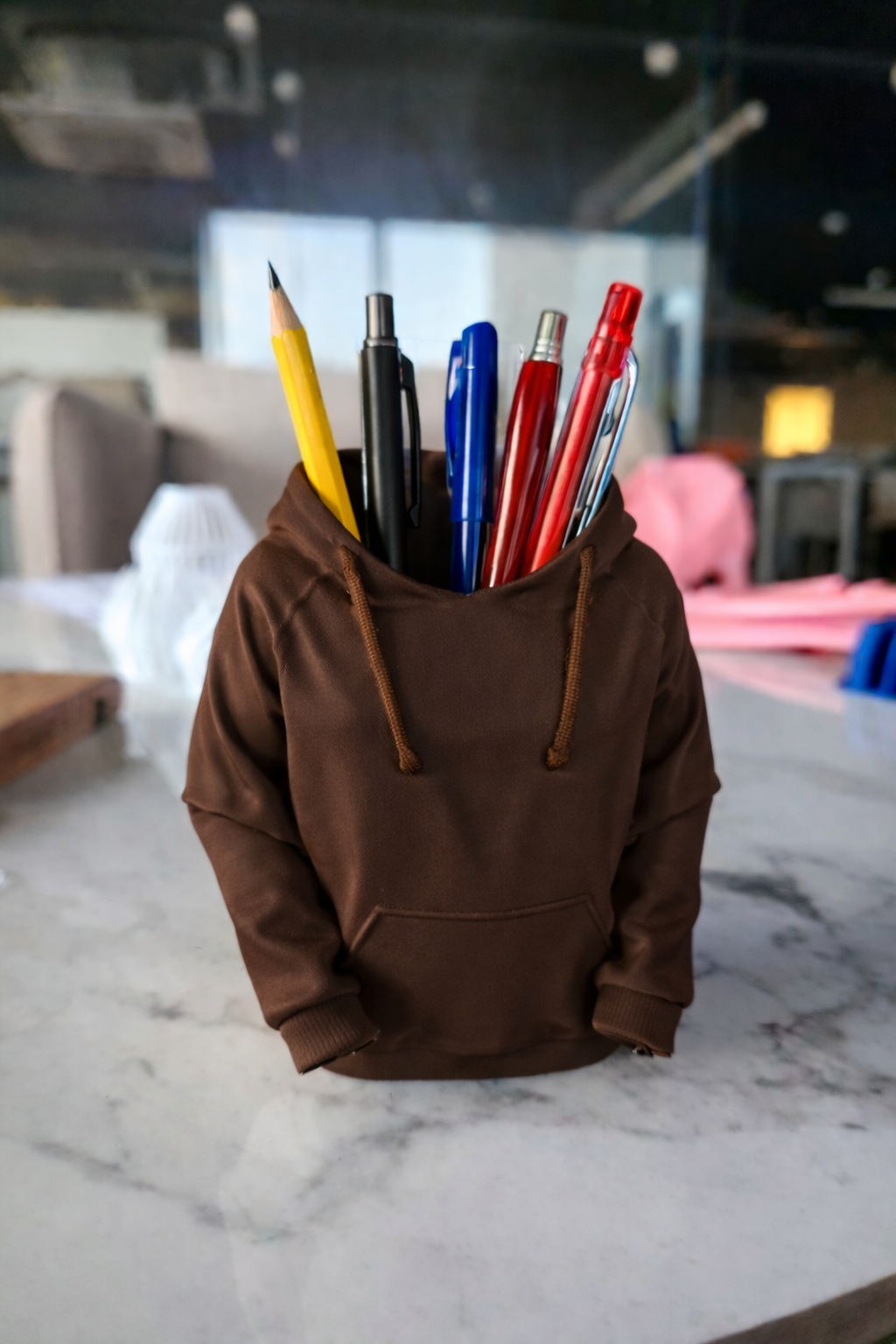 Hoodie Pen Stand